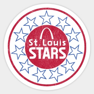 Retro St. Louis Stars Soccer 1968 Sticker